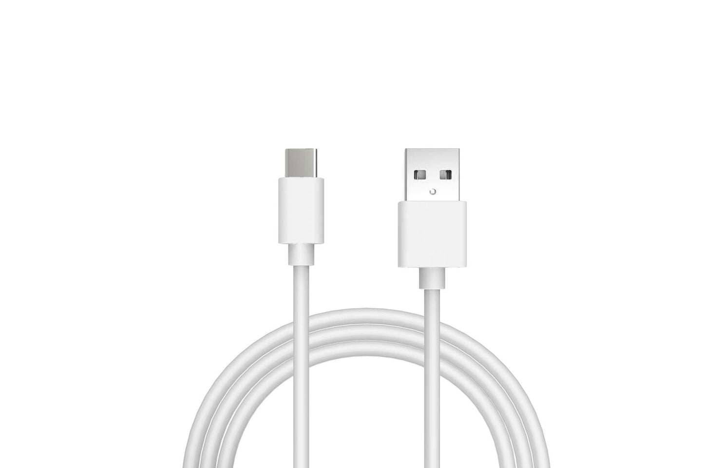 NNEKG USB C to USB A Cable IF Certified (White) (1m)-0