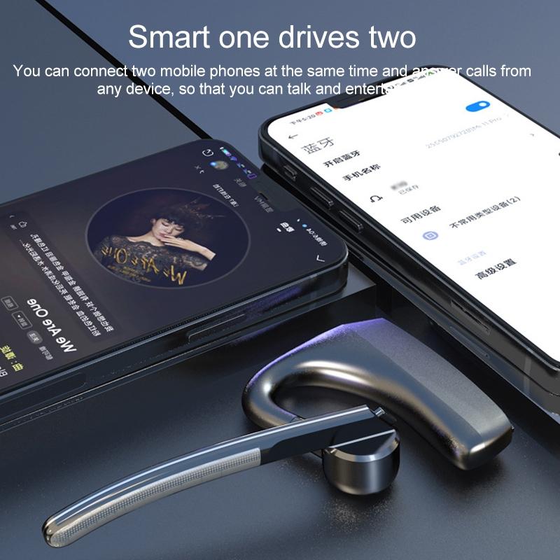 NNEDSZ Wireless Bluetooth Earhook Earphones - Tws Chip - K5C 63120-3