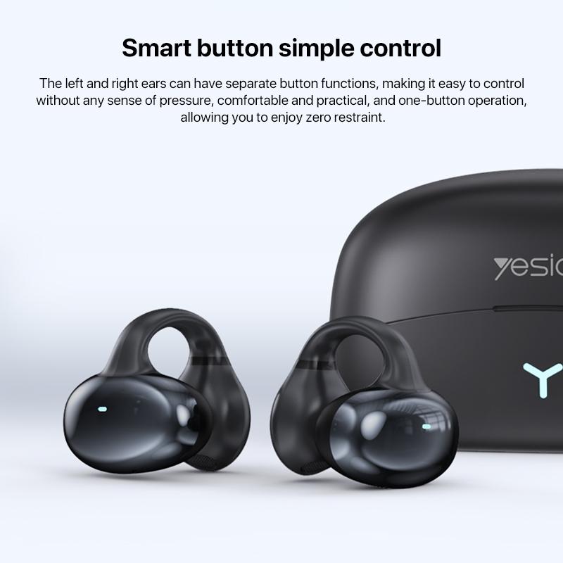 NNEDSZ Wireless Ear Clip Earphone With Bluetooth 5.3 For Air Conduction-4