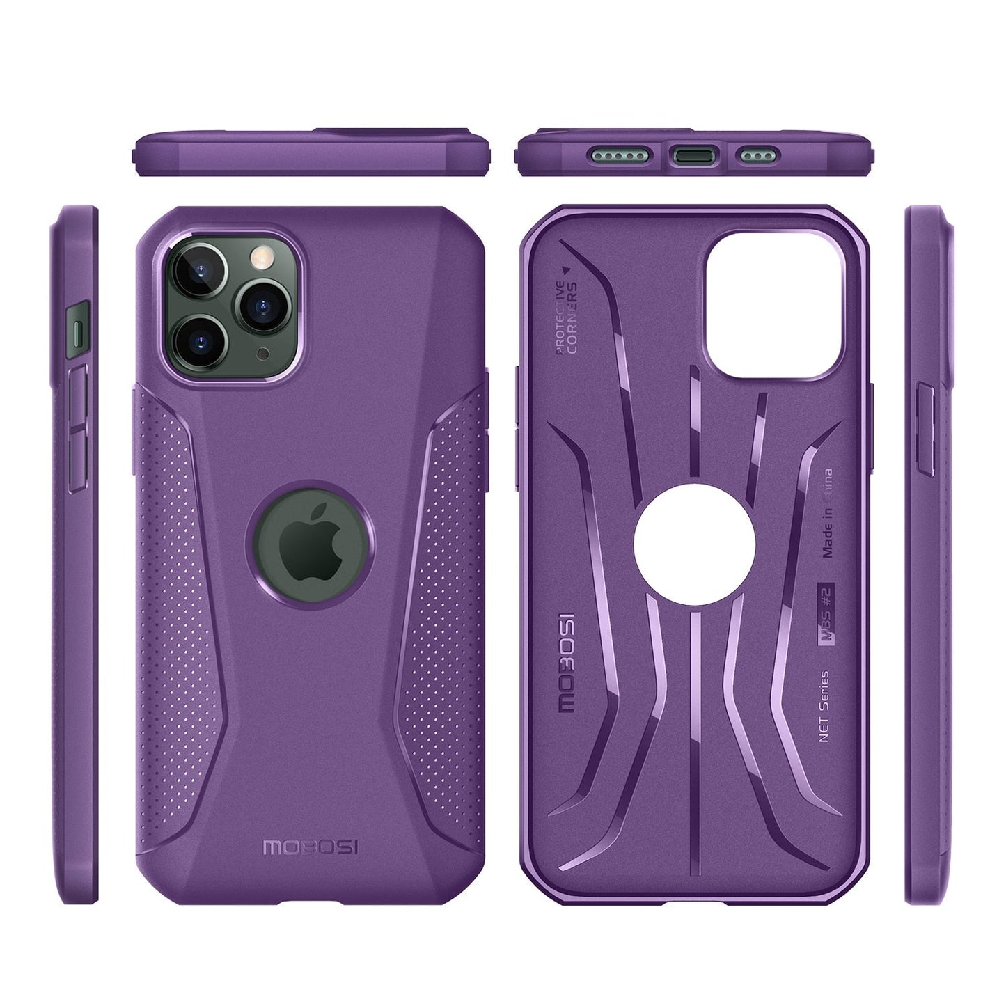 Case for iPhone 12/12 Pro Cases Net Series Design Rugged Shockproof Soft TPU Protective Case for Apple iPhone 12