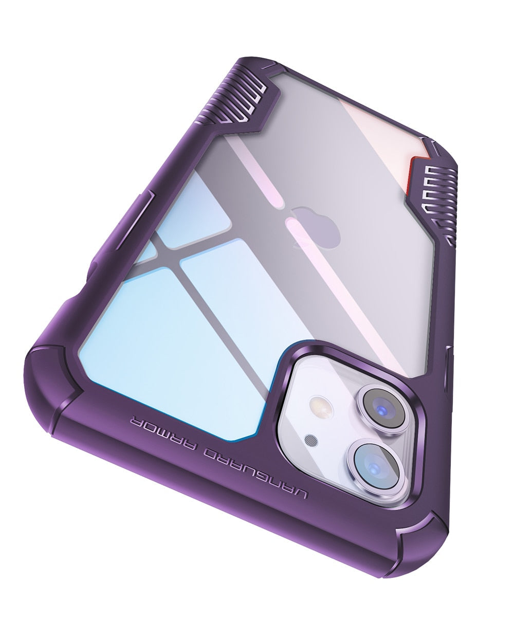 TPU Case For iPhone 11 Case Rugged Cell Phone Cases Heavy Duty Shockproof Drop Protection Cover For iPhone 11 6.1 Inch