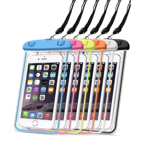 Universal Waterproof Beach Bag Case For iPhone 7 X XR case Luminous