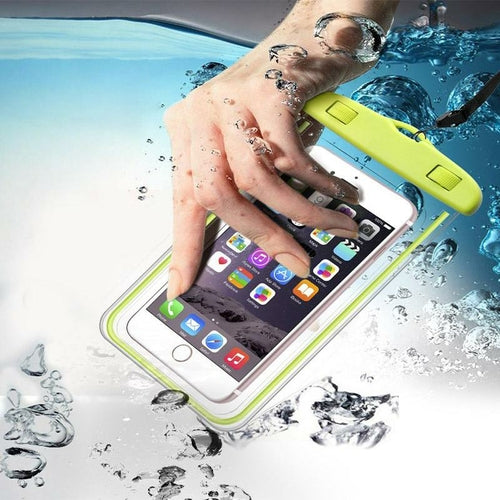 Universal Waterproof Beach Bag Case For iPhone 7 X XR case Luminous