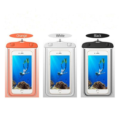 Universal Waterproof Beach Bag Case For iPhone 7 X XR case Luminous