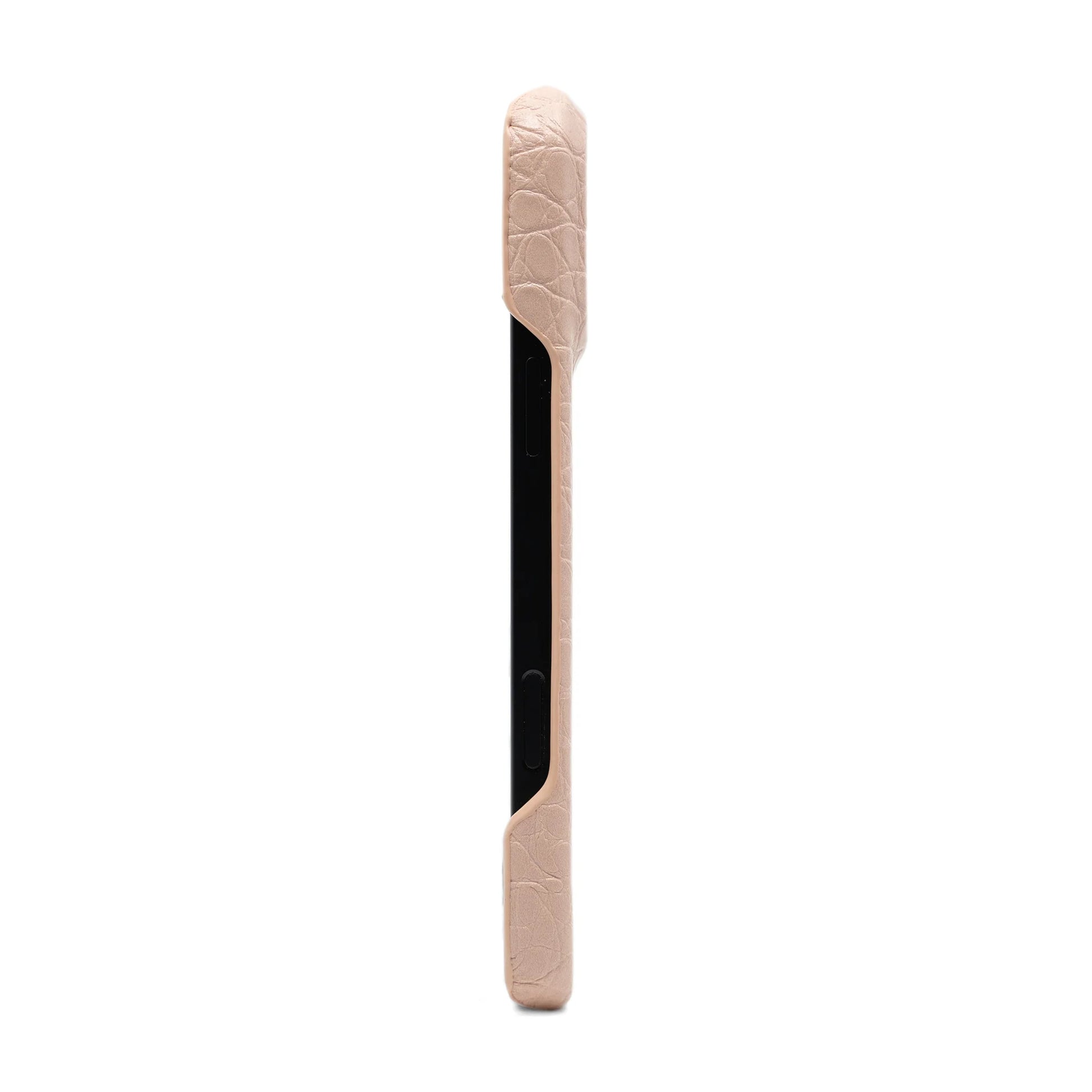 Blush Pink Crocodile Iphone Case