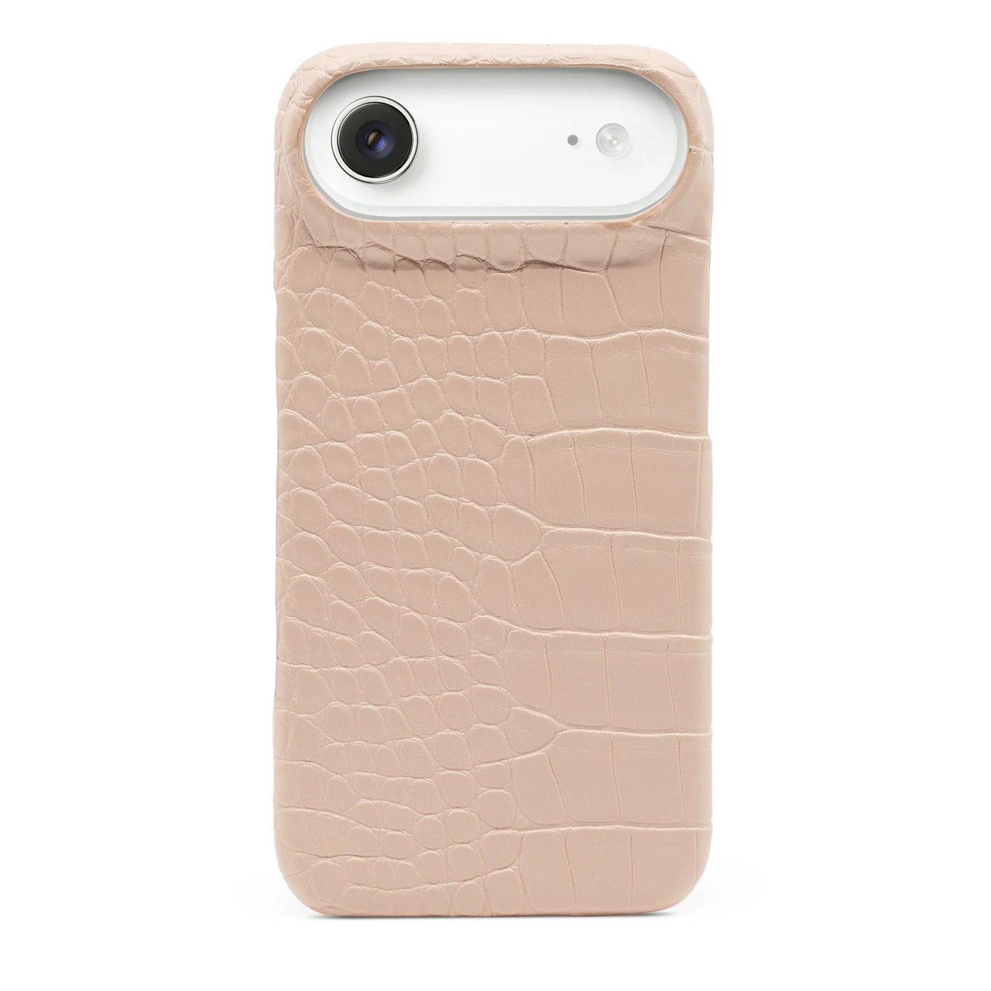 Blush Pink Crocodile Iphone Case